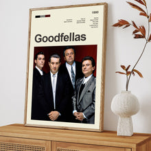 Mid Century Modern Goodfellas Movie Poster, Retro Movie Print, Modern Vintage Movie Posters 1548387676