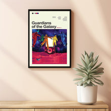 Mid Century Modern Guardians of the Galaxy Vol 3 Movie Poster, Retro Movie Print