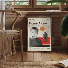 Mid Century Modern Home Alone Movie Poster, Retro Movie Print, Modern Vintage Movie Posters 1778290662
