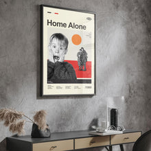 Mid Century Modern Home Alone Movie Poster, Retro Movie Print, Modern Vintage Movie Posters 1778290662
