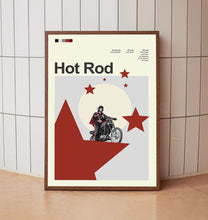 Mid Century Modern Hot Rod Movie Poster, Retro Movie Print, Modern Vintage Movie Posters