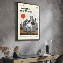 Mid Century Modern How I Met Your Mother Movie Poster, Retro Movie Print, Modern Vintage Movie Posters 1905299805
