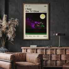 Mid Century Modern I Saw The TV Glow Movie Poster, Retro Movie Print, Modern Vintage Movie Posters 1905296139