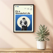 Mid Century Modern It's a Wonderful Life Movie Poster, Retro Movie Print, Modern Vintage Movie Posters 2