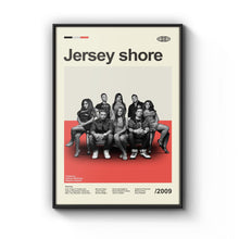 Mid Century Modern Jersey Shore Movie Poster, Retro Movie Print, Modern Vintage Movie Posters 1792491919