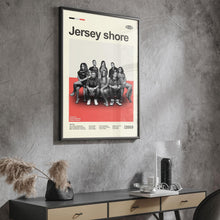 Mid Century Modern Jersey Shore Movie Poster, Retro Movie Print, Modern Vintage Movie Posters 1792491919