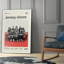 Mid Century Modern Jersey Shore Movie Poster, Retro Movie Print, Modern Vintage Movie Posters 1792491919