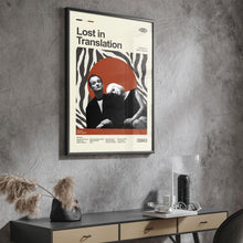 Mid Century Modern Lost in Translation Poster, Retro Lost in Translation Print, Modern Vintage Movie Posters 4315345376