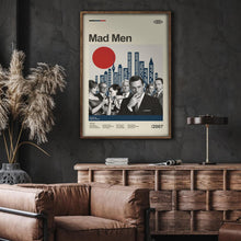 Mid Century Modern Mad Men Poster, Retro Mad Men Print, Modern Vintage Movie Posters 4315345620 7214
