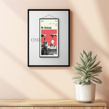 Mid Century Modern Mr Nobody Movie Poster, Retro Movie Print, Modern Vintage Movie Posters