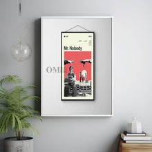 Mid Century Modern Mr Nobody Movie Poster, Retro Movie Print, Modern Vintage Movie Posters