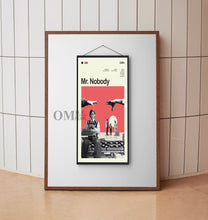 Mid Century Modern Mr Nobody Movie Poster, Retro Movie Print, Modern Vintage Movie Posters