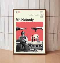 Mid Century Modern Mr Nobody Movie Poster, Retro Movie Print, Modern Vintage Movie Posters (2)