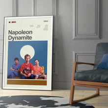 Mid Century Modern Napoleon Dynamite Movie Poster, Retro Movie Print, Modern Vintage Movie Posters 1778292096