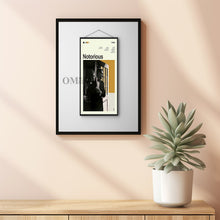 Mid Century Modern Notorious Movie Poster, Retro Movie Print, Modern Vintage Movie Posters