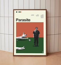 Mid Century Modern Parasite Movie Poster, Retro Movie Print, Modern Vintage Movie Posters