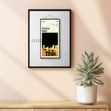 Mid Century Modern Practical Magic Movie Poster, Retro Movie Print, Modern Vintage Movie Posters 1