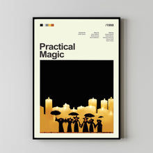 Mid Century Modern Practical Magic Movie Poster, Retro Movie Print, Modern Vintage Movie Posters 1 (2)