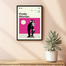 Mid Century Modern Pretty Woman Movie Poster, Retro Movie Print, Modern Vintage Movie Posters (2)