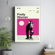 Mid Century Modern Pretty Woman Movie Poster, Retro Movie Print, Modern Vintage Movie Posters (2)