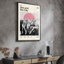 Mid Century Modern Sex and The City Poster, Retro Movie Print, Modern Vintage Movie Posters 1875595811