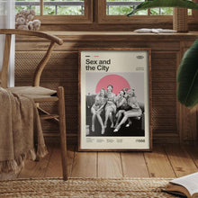 Mid Century Modern Sex and The City Poster, Retro Movie Print, Modern Vintage Movie Posters 1875595811
