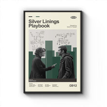 Mid Century Modern Silver Linings Playbook Movie Poster, Retro Movie Print, Modern Vintage Movie Posters 1861417782