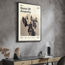 Mid Century Modern Sons of Anarchy Movie Poster, Retro Movie Print, Modern Vintage Movie Posters 1778294898