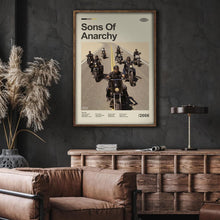 Mid Century Modern Sons of Anarchy Movie Poster, Retro Movie Print, Modern Vintage Movie Posters 1778294898