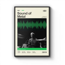 Mid Century Modern Sound of Metal Movie Poster, Retro Movie Print, Modern Vintage Movie Posters 1861423164
