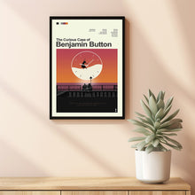 Mid Century Modern The Curious Case of Benjamin Button Movie Poster, Retro Movie Print