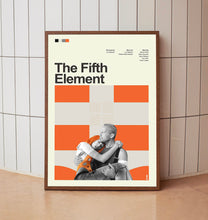 Mid Century Modern The Fifth Element Movie Poster, Retro Movie Print, Modern Vintage Movie Posters