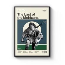Mid Century Modern The Last of the Mohicans Movie Poster, Retro Movie Print, Modern Vintage Movie Posters 1792496489