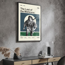 Mid Century Modern The Last of the Mohicans Movie Poster, Retro Movie Print, Modern Vintage Movie Posters 1792496489