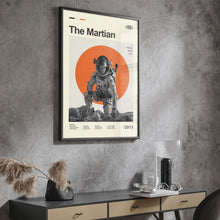 Mid Century Modern The Martian Movie Poster, Retro Movie Print, Modern Vintage Movie Posters 1778296316