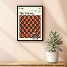 Mid Century Modern The Shining Movie Poster, Retro Movie Print, Modern Vintage Movie Posters