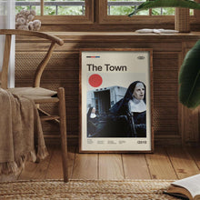 Mid Century Modern The Town Movie Poster, Retro Movie Print, Modern Vintage Movie Posters 1855976789