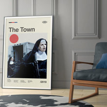 Mid Century Modern The Town Movie Poster, Retro Movie Print, Modern Vintage Movie Posters 1855976789