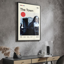 Mid Century Modern The Town Movie Poster, Retro Movie Print, Modern Vintage Movie Posters 1855976789