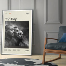 Mid Century Modern Top Boy Movie Poster, Retro Movie Print, Modern Vintage Movie Posters 1841775898
