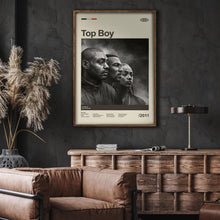 Mid Century Modern Top Boy Movie Poster, Retro Movie Print, Modern Vintage Movie Posters 1841775898
