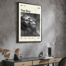 Mid Century Modern Top Boy Movie Poster, Retro Movie Print, Modern Vintage Movie Posters 1841775898