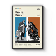 Mid Century Modern Uncle Buck Movie Poster, Retro Movie Print, Modern Vintage Movie Posters 1905298105