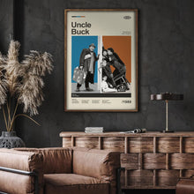 Mid Century Modern Uncle Buck Movie Poster, Retro Movie Print, Modern Vintage Movie Posters 1905298105