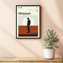 Mid Century Modern Whiplash Movie Poster, Retro Movie Print, Modern Vintage Movie Posters