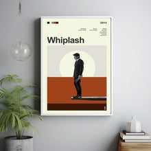 Mid Century Modern Whiplash Movie Poster, Retro Movie Print, Modern Vintage Movie Posters
