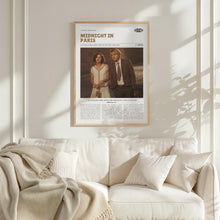 Midnight in Paris, Woody Allen, Retro Movie Poster, Custom Movie Poster 4421174838