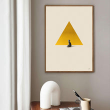 Midsommar Inspired Poster  Minimalist Poster  Mid Century Modern Poster  Retro Art Print  Wall Art  Gift for her 1564659023