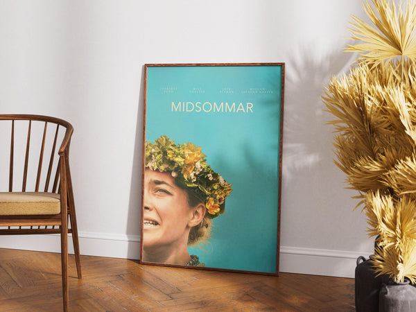 Midsommar Poster, Vintage Film, Retro Movie, Wall Art, Ari Aster, Florence Pugh 1904832451