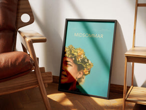 Midsommar Poster, Vintage Film, Retro Movie, Wall Art, Ari Aster, Florence Pugh 1904832451
